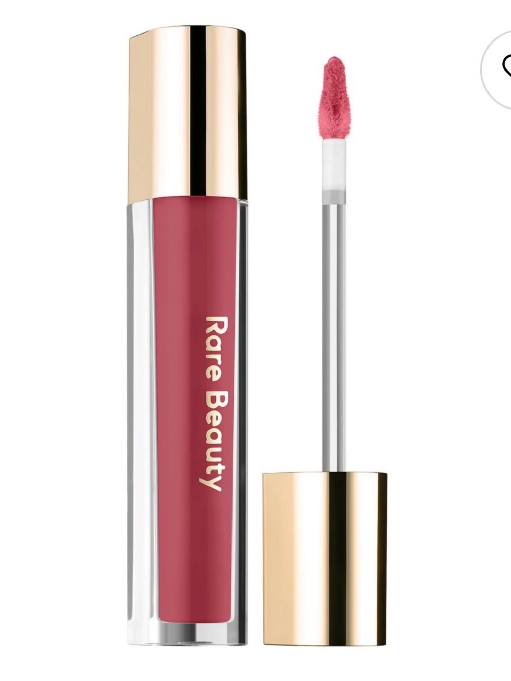 Rare Beauty Liquid Lip Gloss in Mauve Pink